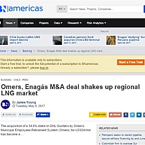 Omers,EnagsM&AdealshakesupregionalLNGmarket